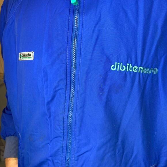 Vintage Men’s Columbia Blue Ski Jacket (L) - Picture 4 of 5